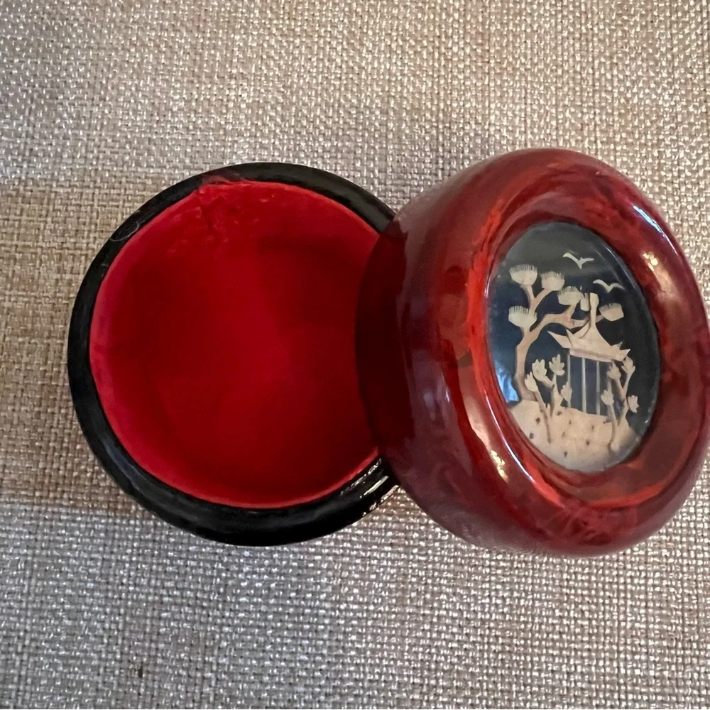 Vintage Asian Trinket Box
